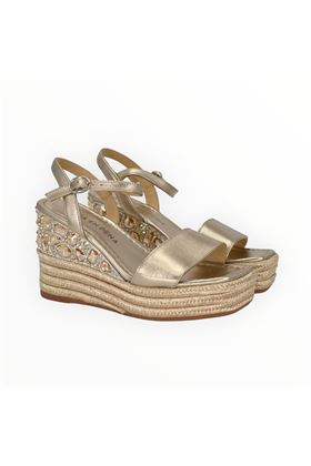 camoscio zeppa pietre--------- ALMA EN PENA | 956-DIVA BRONZO